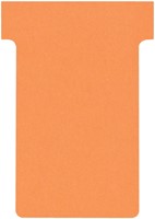T-kaart Nobo nr.2 48mm oranje 100 stuks 100 Stuk