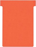 T-kaart Nobo nr.3 80mm rood 100 stuks 100 Stuk