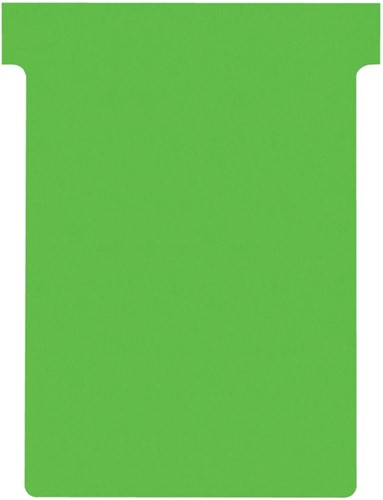 T-kaart Nobo nr.3 80mm groen 100 stuks 100 Stuk