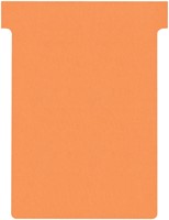 T-kaart Nobo nr.3 80mm oranje 100 stuks 100 Stuk