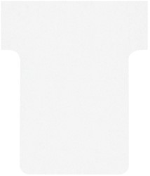 T-kaart planbord Nobo nr 1.5 36mm wit 100 stuks 100 Stuk