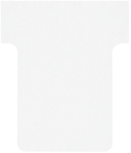 T-kaart planbord Nobo nr 1.5 36mm wit 100 stuks 100 Stuk