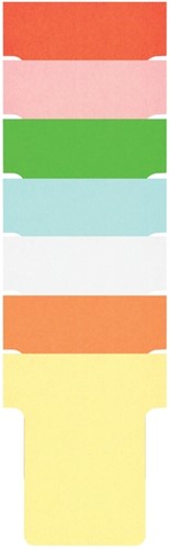 T-kaart planbord Nobo nr 1.5 36mm rood 100 stuks 100 Stuk-1