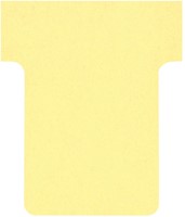 T-kaart Nobo nr. 1.5 36mm geel 100 stuks 100 Stuk