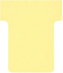 T-kaart Nobo nr. 1.5 36mm geel 100 stuks 100 Stuk