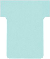 T-kaart Nobo nr 1.5 36mm blauw 100 stuks 100 Stuk