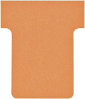 T-kaart Nobo nr 1.5 36mm oranje 100st 100 Stuk