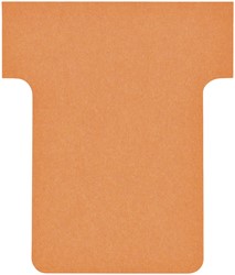 T-kaart Nobo nr 1.5 36mm oranje 100st 100 Stuk