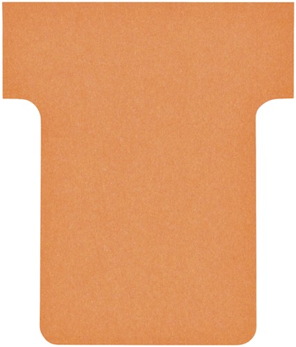 T-kaart Nobo nr 1.5 36mm oranje 100st 100 Stuk