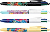 Balpen Bic 4kleuren M Hydro ass 1 Stuk-2