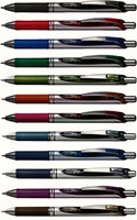 Gelschrijver Pentel BL77 Energel M 4st assorti 4 Stuk-2