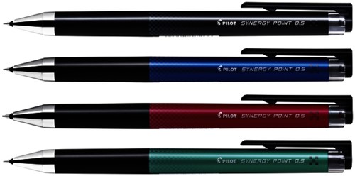 Gelschrijver PILOT Synergy point BLRT-SNP5 F zwart 1 Stuk-1