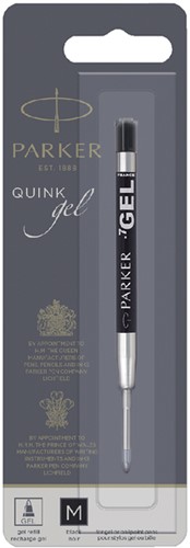 Gelschrijvervulling Parker Quink M zwart 1 Stuk