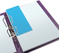 Scheidingsstrook Oxford duo 240x105mm blauw 60st 60 Stuk-3