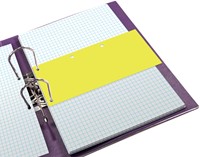 Scheidingsstrook Oxford duo 240x105mm geel 60st 60 Stuk-2
