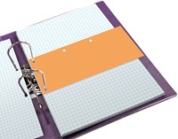 Scheidingsstrook Oxford duo 240x105mm oranje 60st 60 Stuk-2