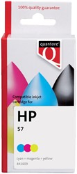 Inktcartridge Quantore Hp 57 C6657cn kleur 1 Stuk