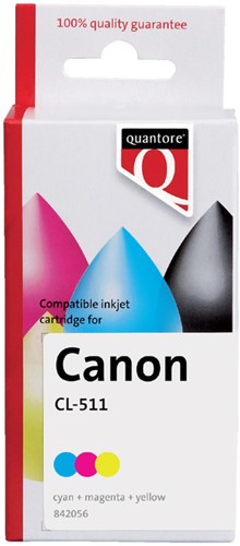 Inktcartridge Quantore Canon Cl-511 kleur 1 Stuk