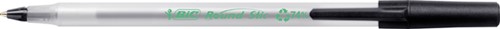 Balpen Bic Ecolutions round stic M zwart 1 Stuk