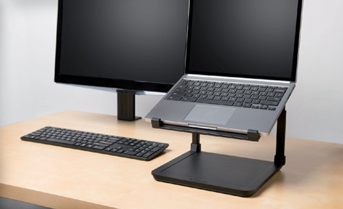 Laptopstandaard Kensington smartfit verhoger zwart 1 Stuk-2