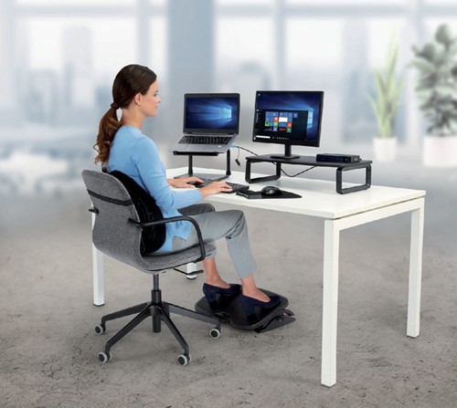 Laptopstandaard Kensington smartfit verhoger zwart 1 Stuk-3