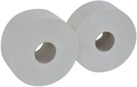 Toiletpapier Cleaninq jumbo klein 2laags 170m wit 12 Rol