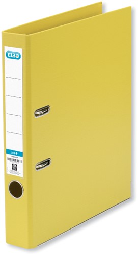 Ordner Elba Smart A4 50mm pp geel 1 Stuk