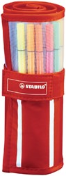 Fineliner STABILO Pen 68/30 rollerset ass 30st 30 Stuk