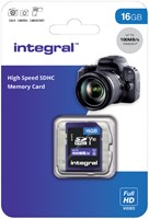 Geheugenkaart Integral SDHC V10 16GB 1 Stuk-2
