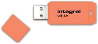 USB stick 2.0 Integral Neon USB-A 16GB oranje 1 Stuk-3