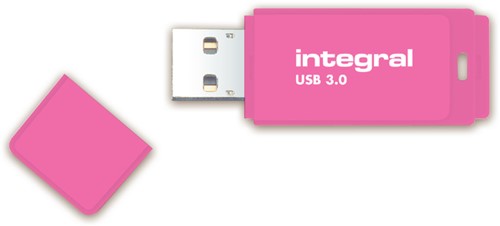 USB stick 2.0 Integral Neon USB-A 32GB roze 1 Stuk-3