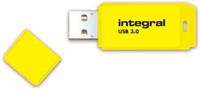 USB stick 2.0 Integral Neon USB-A 32GB geel 1 Stuk-3