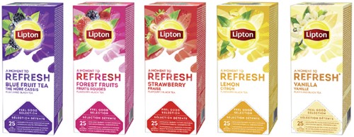 Thee Lipton Refresh vanille 25x1.5gr 25 Stuk-2
