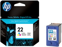 Inktcartridge HP C9352A 22 kleur 1 Stuk