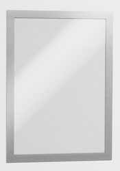 Duraframe Durable 487223 A4 zilvergrijs 2 stuks 2 Stuk