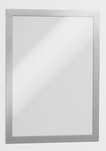 Duraframe Durable A4 zelfklevend zilvergrijs 10 Stuk