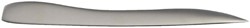 Briefopener 192mm metaal mat nikkel 1 Stuk