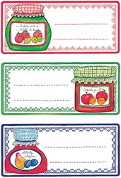 Etiket HERMA 3765 keuken weckpot 4 Vel