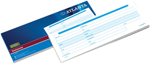 Kwitantieboekje Djois Atl 105x297mm 100vel 1 Stuk