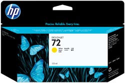 Inktcartridge HP C9373A 72 geel 1 Stuk