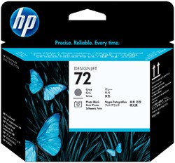 Printkop HP C9380A 72 grijs + foto zwart 1 Stuk