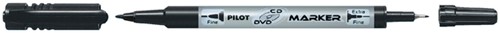 CD marker PILOT twin F en EF zwart 1 Stuk