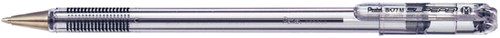 Balpen Pentel BK77 fijn zwart 1 Stuk