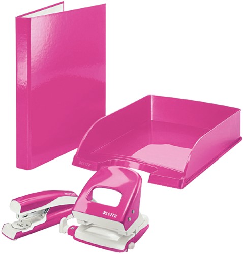Brievenbak Leitz Wow A4 roze 1 Stuk-2