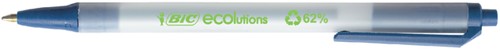 Balpen Bic ecolutions M blauw 1 Stuk