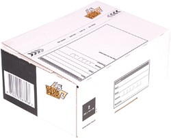 Postpakketbox 2 CleverPack 200x140x80mm 25st wit 25 Stuk