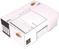 Postpakketbox 3 CleverPack 240x170x80mm 25st wit 25 Stuk