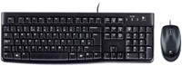 Toetsenbord Logitech K120 Qwerty muis USB zwart 1 Stuk