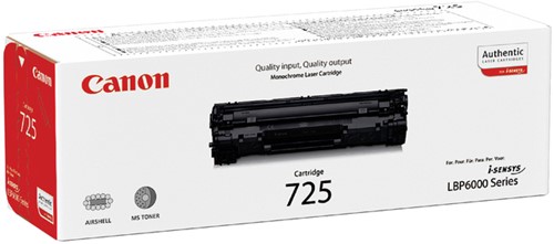 Tonercartridge Canon 725 zwart 1 Stuk