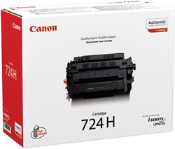 Tonercartridge Canon 724H zwart 1 Stuk